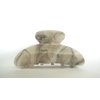 Generic One random marbled beige white black gray acrylic hair claw clip