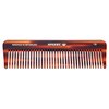 Speert #18 Handmade Wide Tooth Comb Tortoise Havana Acetate Thick Coarse Curly Detangling Parting Grooming Teasing Hair Styling Hairdresser Barber Hairdressing Wet Dry Pocket Travel Women Men Kids