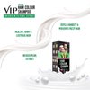 VIP 5 in 1 Hair Colour Shampoo base Hair Color 180 ml Black Hair Colour