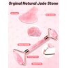 Gua Sha Face Roller Tools: Jade Roller Facial Tools for Skin Care - Facial Massager for Face, Eyes, Neck, Relieve Fine Lines and Wrinkles