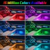 10 in 1 Car Interior Light Kit, Ambient Lighting Kits with 315 inches Fiber Optic, APP Control, Car Accessories Multicolor RGB Neon Car LED Strip Lights with Music Sync Mode and DIY Mode
