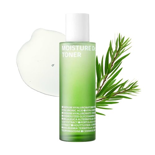 ISOI Moisture Dr. Soothing Toner 130ml (4.39 fl.oz) | Lightweight Hydrating Facial Toner with Tea Tree Ceramide and Hyaluronic Acid | Soothing and Strengthening for Skin Barrier