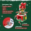 Christmas Building Blocks Sets Rotating Christmas Bells Building Sets for Kids 2024 Christmas Kits Small Xmas Building Brick Toys Gifts for Adults Teens Kids Girls Boys Ages 6+(134PCS Small Size)