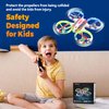 BEZGAR HQ051 Drones for Kids - RC Drone Indoor, LED Remote Control Mini Drone with 3D Flip and 3 Speed Propeller Full Protect Small Drone Quadcopter for Beginners, Easy to fly Gifts for Kids