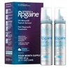 Rogaine Women's 5% Minoxidil Foam, Topical Once-A-Day Hair Loss Treatment for Women to Regrow Fuller, Thicker Hair, Unscented, 4-Month Supply, 2 x 2.11 oz