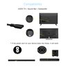 2 Prong AC Power Cord Compatible wtih Vizio D/E/M Series HDTV, Vizio Sound Bar Supply Cable Replacement