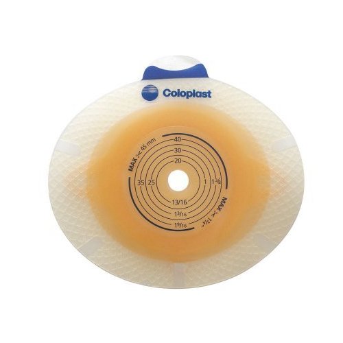 COLOPLAST Ostomy Barrier SenSura Flex Xpro Two-Piece System 5/8 to 1-1/4" Stoma Trim to Fit (#11025, Sold Per Box)
