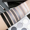 evpct 9 Colors Black Smokey Grey Eyeshadow Makeup Palette, White Grey Gray Silver Black Smog Smoky Matte Glitter Shimmer Eyeshadow Platte, High Pigmented Waterproof Eye Shadow Palet de sombras de ojos
