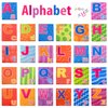 26 Pieces Soft Alphabet Cards with Cloth Storage Bag for Babies Infants, Toddlers and Kids ABCs Learning Flash Cards, Best Early Educational Toys for 0 1 2 3 Years Old Boys and Girls