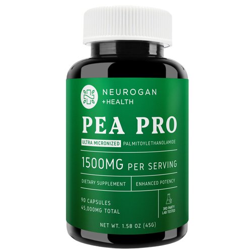 Ultra Micronized Palmitoylethanolamide (Pea) Supplement - 1500 MG Per Serving - Highly Purified & Bioavailable - 90 Capsules - Natural Support for Men and Women