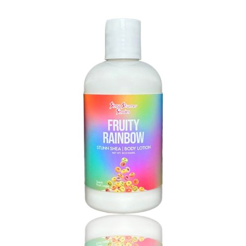 Shop Stunner Shades | Fruity Rainbow Nourishing Daily Lightweight Shea Butter Moisturizering Fruit Loops Scented Body Lotion, 8 fl oz