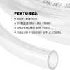 YOUHO 20 Feet PVC- 5/8" ID Clear Vinyl Tubing Food Grade Multipurpose Tube for Beer Line, Kegerator, Wine Making, Aquaponics, Air Hose