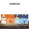 NF ORANGE 12PCS Blue Dog Party Gift Bags Blue Dog Birthday Party Supplies, Blue Dog Party Decoration