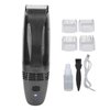 YUYTE Unisex Hair Trimmer Kit with Powerful Automatic Hair Suction, Lithium Ion Powered Electric Shaver with 4 Guide Combs, 120 Minute Run Time