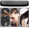 LUXXII - (6 Pack) 8" Colorful Styling Essentials Round Handle Comb and (1 Pack) 5" Favorict Pocket Comb (A)