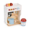Mentari Toys - Barista Set - Wooden Coffee Machine Pretend Food Play Toy with Espresso Capsules and Cups - Made with Premium Materials and Craftsmanship - Age 3+