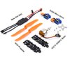 FPVKing RC 2212 2200KV Brushless Motor+SG90 9G Micro Servo+ New 30A ESC Electric Speed Controller+6035 Propeller for RC Fixed Wing Plane Helicopter
