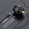 Wormhole Wireless Tattoo Power Supply for Tattoo Machine Wireless Tattoo Pen Battery 1050mAh Power Supply RCA Connector Rechargeable USB WA01-A
