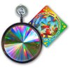 Rainbow Symphony- Rainbow Prism Suncatcher for Window, Axicon Pattern, with Bonus Board Sun Catcher, Made in USA