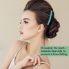 MARY LAVENDER Side Hair Comb for Women Hold Bangs Twist Comb French Twist Hair Pin Clips Hair Accessories Decorative Comb for Kids Girls 10pcs