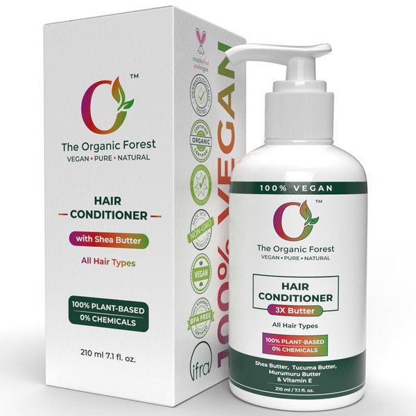 Shea Scalp Moisturizer Hair Conditioner - Sulfate-Free Deep Conditioner for Curly, Dry & Damaged Hair | Infused with Shea Butter & Coconut Oil for Hair Moisturizing, Strengthening & Detangling