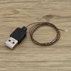 Create idea DIY Lights USB Power Cable Compatible with Lego USB Power Cord DIY Decorative Lamp USB Wire Toy Accessories 5V 50cm Black