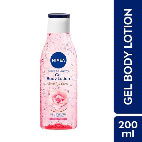 Rose Gel Fresh and Healthy Soothing Care Body Lotion, 200 ml