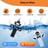 Halloween Chew Necklaces for Sensory Kids, Silicone Cross with Skull Teething Necklace for Babies Toddlers Adults & Moms, Ideal Chewelry Toy for Autism ADHD Anxiety Fidget Relief (2Pack)
