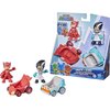 PJ Masks Owlette vs Romeo Battle Racers Preschool Toy, Vehicle and Action Figure Set for Kids Ages 3 and Up