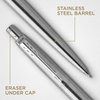 Parker Jotter Mechanical Pencil, Stainless Steel with Chrome Trim, 0.5mm, HB #2, Gift Box