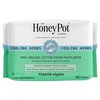 The Honey Pot Company - Herbal Panty Liners for Women - Everyday Liners - Infused w/Essential Oils for Cooling Effect & Organic Cotton Cover - Feminine Care - FSA & HSA Eligible - 30 ct
