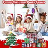 Christmas Slap Bracelets for Kids - 36 PCS Bulk Xmas Snap Bracelets Christmas Stocking Stuffers Goodie Bag Stuffers Santa Christmas Party Favors Supplies Decorations Classrooom Prizes for Girls Boys