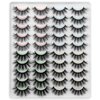 DYSILK Lashes Wispy Mink Eyelashes - Mink Lashes Fluffy 20 Pairs Lashes 6D 4 Styles Mixed Faux False Eyelashes Fake Eyelashes Natural Look Strip Lashes| 13mm-20mm