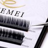 Eyelash Extensions 0.10mm C Curl 11mm Lash Extension Individual Lashes Natural Faux Mink Single Length Professional Supplies Salon Perfect by EYEMEI (0.10-C-11mm)