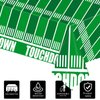 TATAUP Football Party Decorations Disposable Tablecloth Plastic Touchdown Table Cover for Birthday Party & Football-Themed Favors, Stadium Rugby Game Day Decorations 54 X 108Inch, 4 Pack