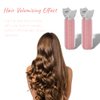 2 Pcs Volumizing Hair Clips, Hair Root Curler Clip, Fluffy Hair Volumizing Clips, Hair Styling Tool for DIY Curly Hair(pink)