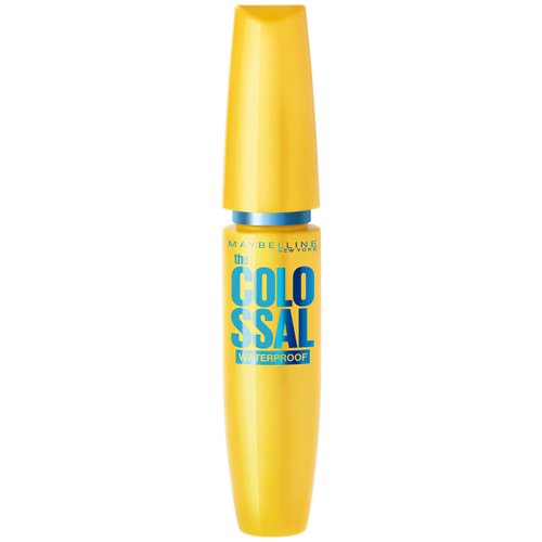 Maybelline New York Volum' Express The Colossal Waterproof Mascara, Volumizing, Classic Black