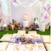 Talking Tables Fairy Party Decorations and Disposable Tableware for 16 Guests | Butterfly Bunting, Tablecloth, Cups, Plates and Napkins | for Kids Birthday, Mother's Day, Afternoon Tea, Baby Shower