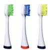 Replacement Heads Compatible with Smile Bright Store Platinum Sonic Electric Toothbrush, Soft Bristles Replacement Brush Heads (3 Pack)