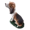Animal Den Basset Hound Dog Bobblehead Figure for Car Dash Desk Fun Accessory