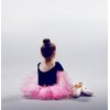 Beaute Galleria Hair Donut Bun Maker Ring Style Mesh Chignon Ballet Sock Bun (Mini, Beige/Blonde)