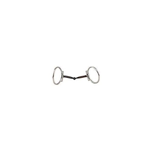 Western SS Sweet Iron Snaffle D-Ring Bit