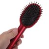 Hide A Key Mini Travel Brush with Secret Compartment for Cash, Keys, Jewelry - Red Hairbrush