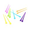 300Pcs Plastic Hair Roller Picks Pin Hair Curler Roller Pin Hairdressing Tool for Hair Curling Styling Accessories, Random Color