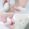 Pumice Stone, Natural [Made in Japan] Ergonomic Shape, Extra Fine Texture, Hard & Cracked Skin Callus Remover for Men, Women, Kids and Gifts. (Fine smooth for multi-use(Elbow, Knee and heel)