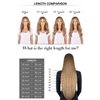 Lacer Human Hair Tape in Extensions Darkest Brown to Platinum Blonde Tape in Hair Extensions Human Hair 24 Inch 20pcs 50g Tape Hair Extensions Straight Seamless Skin Weft Real Human Hair