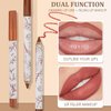 UPIQNG 12 Colors Matte Lip Liner Lipliner Pencil Velvet Lip Liner Slim Lip Pencil Smooth Lipsticks Waterproof Long Lasting Lip Liner Makeup Supplies Lip plumper Cosmetic Set