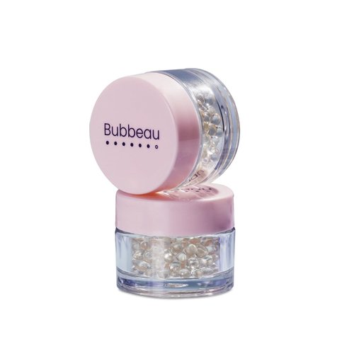 Bubbeau Cuticle Oil Beads Box Set (2-Month Supply + Reusable Jar), Fun To Pop, Eco-Refill Packs, Helps Prevent Rancidity, Biodegradable, All Natural, Paraben-Free, Cruelty-Free
