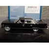 Oxford Diecast 1961 Sedan DeVille Ebony Black with White Interior 1/87 (HO) Scale Diecast Model Car 87CSD61004