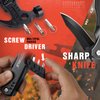VEITORLD Christmas Stocking Stuffers for Men, Gifts for Men Dad Him, Anniversary Birthday Gifts Idea for Men Him Husband Boyfriend, All in One Tools Hammer Multitool, Camping Hunting Hiking Presents